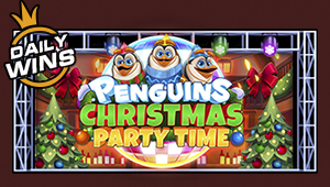 Penguins Christmas Party Time